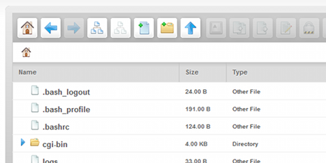 New file manager - closeup